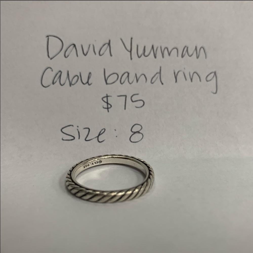 David Yurman Cable Band Ring